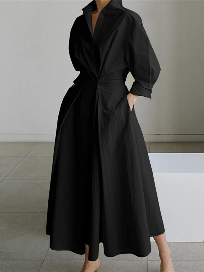 Vestido Maxi de Mujer | Botones Frontales - Imagen 6