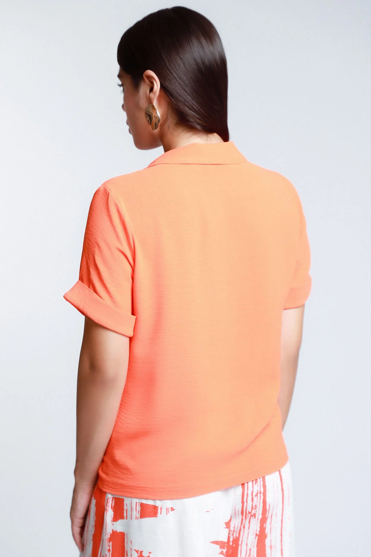 Blusa Camisera Estilo Resort AQ1164 - Imagen 3