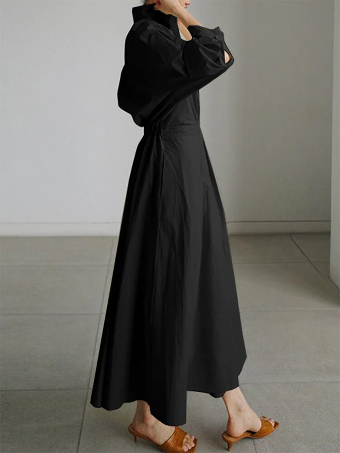 Vestido Maxi de Mujer | Botones Frontales - Imagen 5