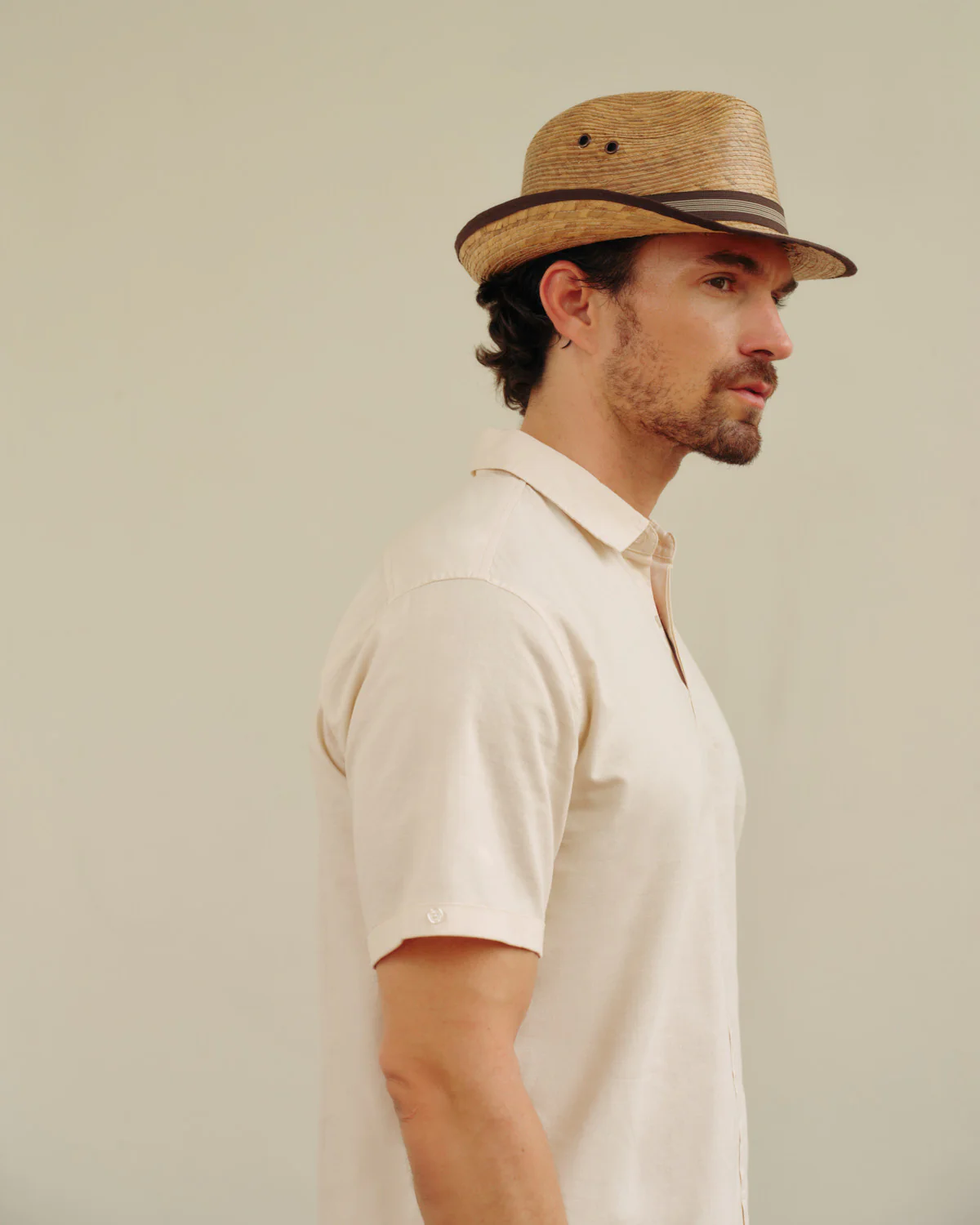 Camisa con lino Nasser AQ2763 - Imagen 3