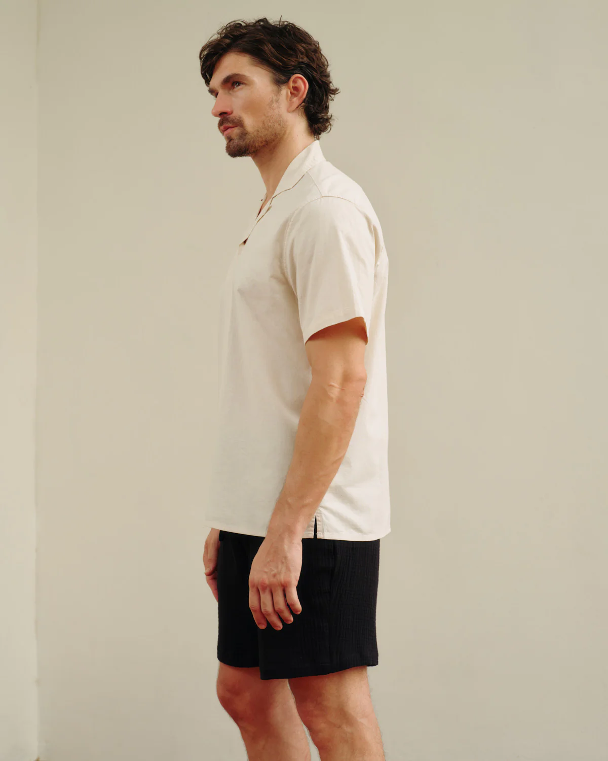 Camisa con lino Antonio AQ2759 - Imagen 3