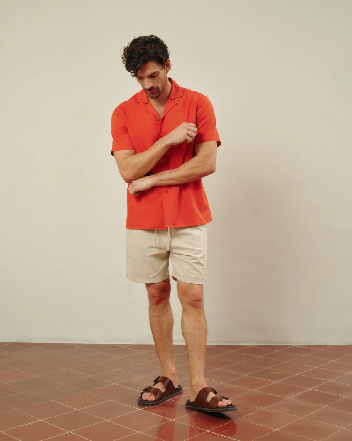Camisa con lino Antonio AQ2759 - Imagen 6