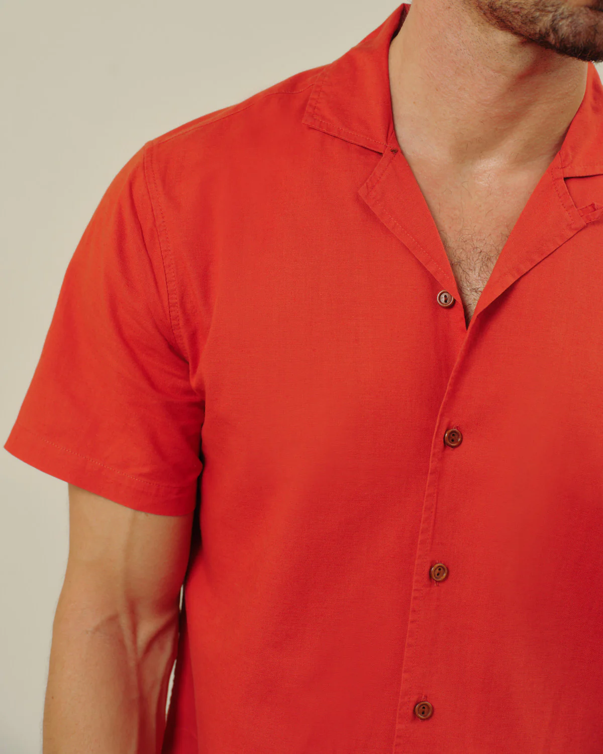 Camisa con lino Antonio AQ2759 - Imagen 7